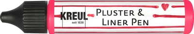 Image de KREUL 49823 KREUL Pluster & Liner Pen, 29 ml, rose néon