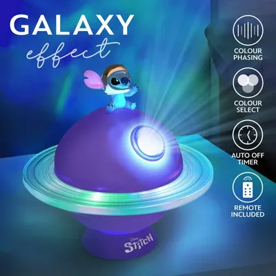 Produktbild von Lilo & Stitch Projektionsleuchte Stitch Galaxy 10 cm
