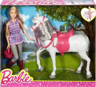 Image de Barbie avec un cheval