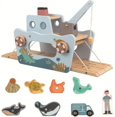 Obrázok produktu pre 2Kids Toys, magnetická hračka: Rybárska loď