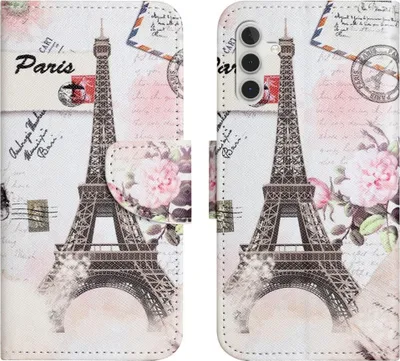 Produktbild von Samsung Galaxy A17 / A26 Hülle - Coverup Klapphülle - Eiffelturm