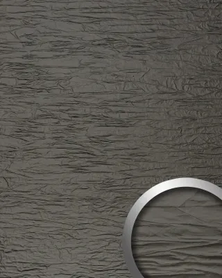 Immagine prodotto di Pannello murale autoadesivo WallFace STRUCTURE 24940 look goffrato grigio semilucido 2,6 m2