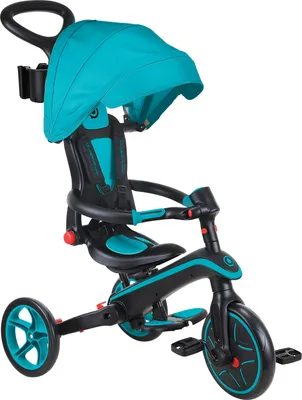 Obrázok produktu pre Globber detská trojkolka skladacia 4v1 - Teal