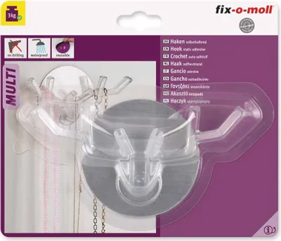 Produktbild von Haken Multi selbsthaftend 85 mm fix-o-moll