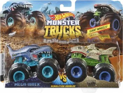 Obrázok produktu pre Hot Wheels Monster Trucks JLV86, Monster truck, 3 rok / roky, Kov, Plast, Viacfarebný