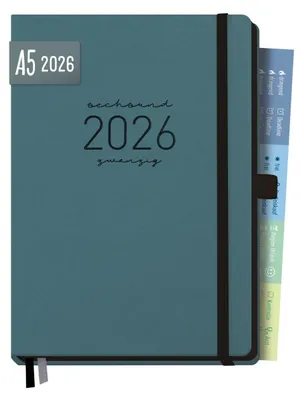 Produktbild von Chäff-Timer Deluxe 2026 / A5 / Petrolgrau/ Häfft-Verlag