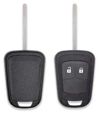 Produktbild von GIANTO Schlüsselgehäuse mit 2 Tasten, kompatibel mit Opel Astra, Insignia, Meriv