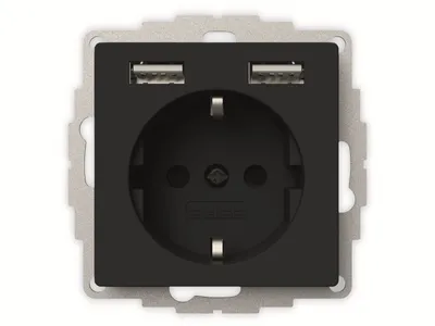 Immagine prodotto di 2USB inChargePRO Presa USB AA 12 W 2,4 A antracite