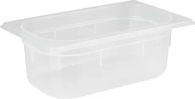 Produktbild von APS 82130 GN 1/4 Behälter, Polypropylen, 26,5 x 16,2 cm, Tiefe 100 mm, 2,5 Liter