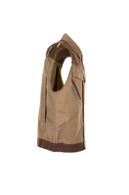 Produktbild von Planam Weste Highline Gr. 4XL khaki/braun/zink