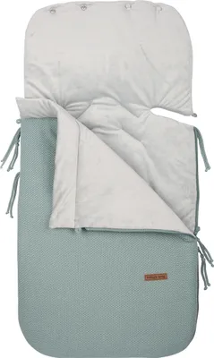 Produktbild von Baby's Only Fußsack Autositz 0+ Classic - Stonegreen