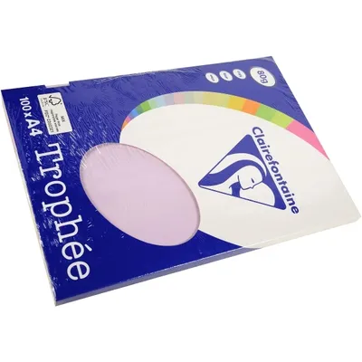 Produktbild von Clairefontaine Papier ppp A4 80G 100BL Lila