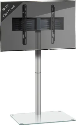 Zdjęcie produktu dla VCM Morgenthaler Alani, 66 cm (26"), 177,8 cm (70"), 200 x 100 mm, 400 x 400 mm, Szkło, Metal, Biały