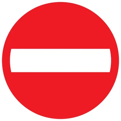 Produktbild von Pickup-Schild Rund 180 mm Durchfahrt verboten