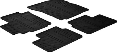 Zdjęcie produktu dla Zestaw dywaników gumowych Gledring kompatybilny z Suzuki SX4 2006- i Fiat Sedici 2007- (5 drzwi) 4 szt