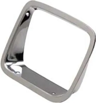 Zdjęcie produktu dla Osłona reflektora chromowana lewa US 14x20cm Osłona Jeep Wrangler YJ 87-95