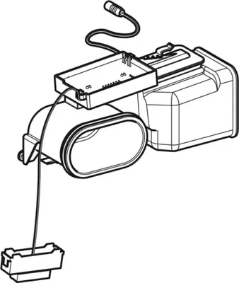 Produktbild von Geberit Ventilator DuoFresh Aktvikohlefilter, 1 Stk.