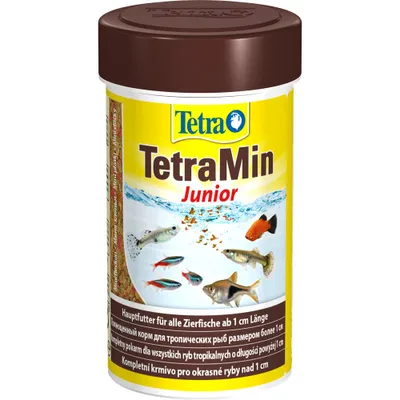 Produktbild von Tetra Min Junior 100ml - Futter für junge Fische Tetra