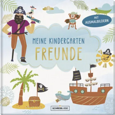 Image de Kindergarten Freundebuch Pirat