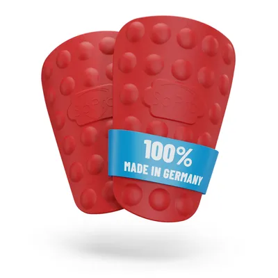 Produktbild von SoPro Schienbeinschoner für Kinder & Erwachsene - 158 x 110 x 5 mm - leicht, klein, rutschfest & geruchsneutral - Germany