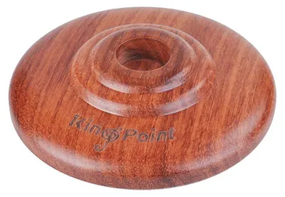 Productafbeelding van Massief houten cello eindpin rust antislip stopper, 3 gaten houder