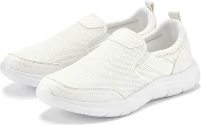 Produktbild von AUTHENTIC LE JOGGER Sneaker Slipper, Halbschuhe, Freizeitschuhe, Turnschuh, Slip-On-Sneaker weiß Größe 43