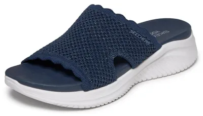 Zdjęcie produktu dla Sandały Skechers Ultra Flex 3.0 „Bring It!” – damskie klapki w kolorze niebieskim