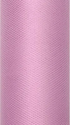 Produktbild von Glatter Tüll, Puderrosa, 30 cm x 9 m, 1 Stk.