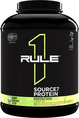 Obrázek produktu pro Rule1 | Source7 Protein | 7 Premium Protein Matrix Vanilková zmrzlina