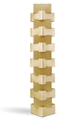 Image de Lampadaire Moderne 1 Lumière Bâtiment En Or Polilux  Italy