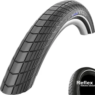 Obrázek produktu pro Plášť Schwalbe Big Apple 26x2,35 (60-559) HS430 Performance RaceGuard drát černá reflex 11100299