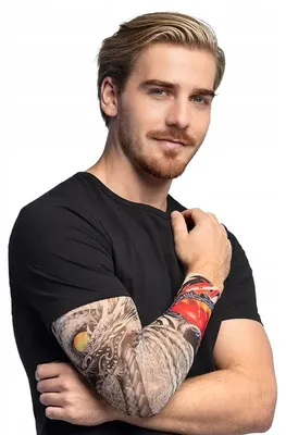 Produktbild von Boland Drachen Motiv Ganzarm Tattoo Ärmel