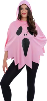 Produktbild von Smiffys - Kostüm-Poncho für Damen SM1050 (Einheitsgröße) (Pink)