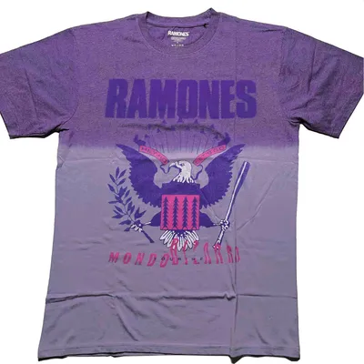 Produktbild von Ramones - "Mondo Bizarro" T-Shirt für Herren/Damen Uni RO3707 (M) (Violett)