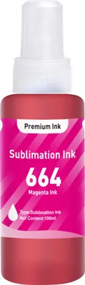 Image de TECHTEK Encre remplace T6643 (C13T66443A) (C13T664430) compatible avec [Epson] EcoTank ET-14000, EcoTank ET-16500, EcoTank ET-2500, EcoTank ET-2550,