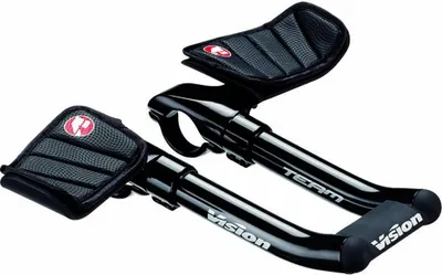 Produktbild von Vision Lenkeraufsatz Team Mini TT Clip-On 31,8 x 170 mm Schwarz - aerodynamis....
