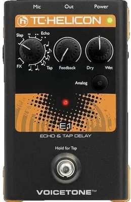 Productafbeelding van TC Helicon VoiceTone E1: effectprocessor voor zang