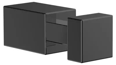Produktbild von emco cue Haken, 45mm, schwarz, 327513301