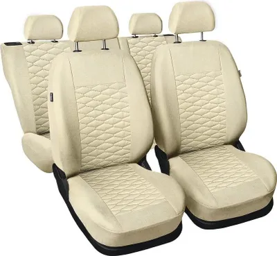 Immagine prodotto di Coprisedili auto Coprisedili universali Coprisedili auto per Fiat Bravo Beige