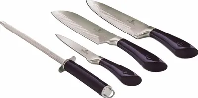Obrázek produktu pro BERLINGERHAUS Sada nožů z nerezové oceli 4 ks Carbon PRO Line BH-2495