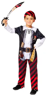 Produktbild von Nachhaltiges Piratenkostüm für Jungen – Alter 6–8 Jahre