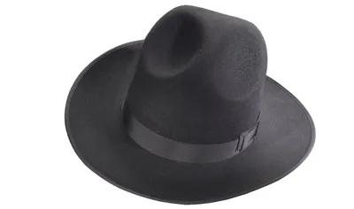 Produktbild von Job Dachdeckerhut Zimmermannshut 9 cm Wollfilz schwarz 58