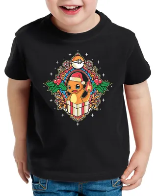 Produktbild von style3 Charmanders Holiday T-Shirt für Kinder