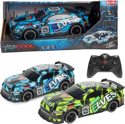 Image de Toi-Toys Voiture de course rallye avec lumière - voiture jouet télécommandée