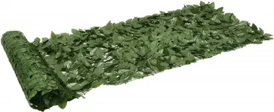 Obrázek produktu pro vidaXL Balkonová zástěna s tmavě zelenými listy 300x75 cm