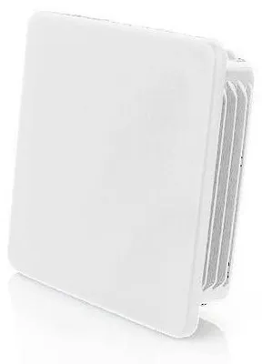 Immagine prodotto di LogistSystem 1 pezzo Tubi quadrati - 40x40 mm - Tappi quadrati bianchi - Tappi quadrati in plastica PE - Tappi per tubi per coprire tubi in acciaio