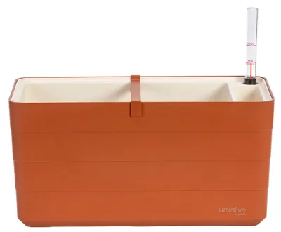 Obrázek produktu pro PLASTIA s.r.o. Samozavlažovací truhlík Berberis terakota + béžová, 40 cm