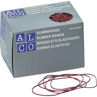 Produktbild von Alco Gummiring Naturkautschuk Ø 65 mm rot 500 g