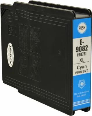 Image de Encre Wox Cyan EPSON T9082XL remplacement C13T908240