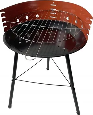 Produktbild von Grillwagen 56Cm 36Cm FEINZ Palenisko Chrom-Rost Klassisch Perfekt Für Picknicks